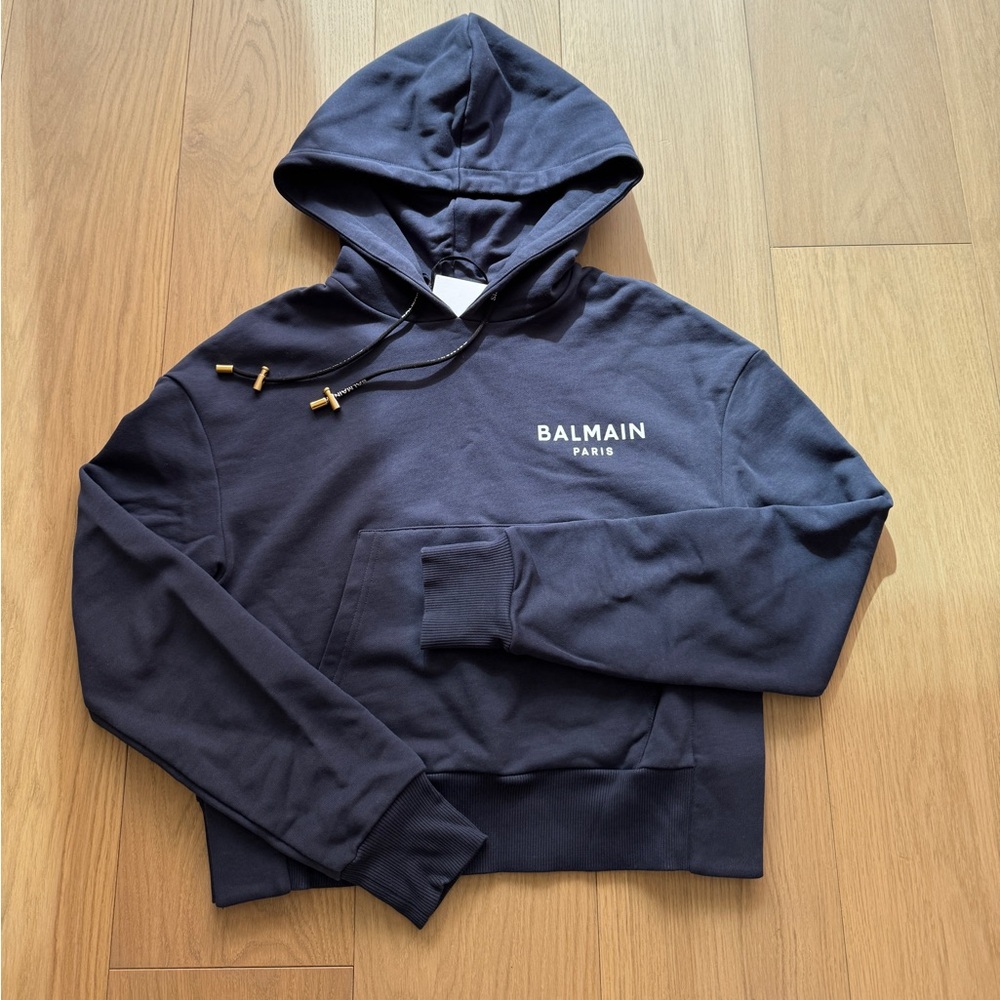 Balmain Paris- Navy women’s Hoodie